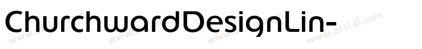 ChurchwardDesignLin字体转换