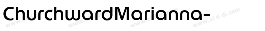 ChurchwardMarianna字体转换