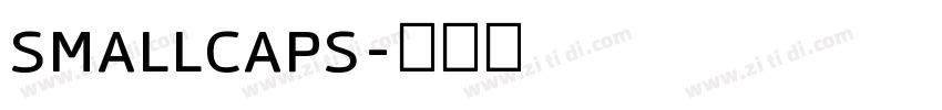 smallcaps字体转换