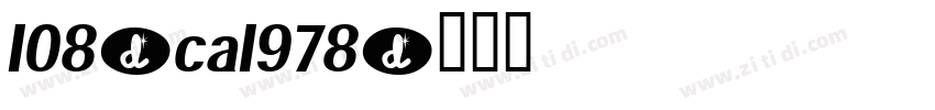 108-ca1978字体转换