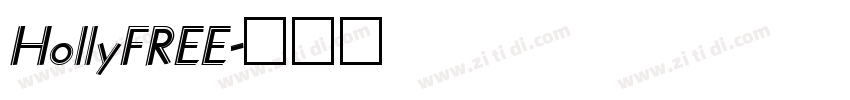 HollyFREE字体转换
