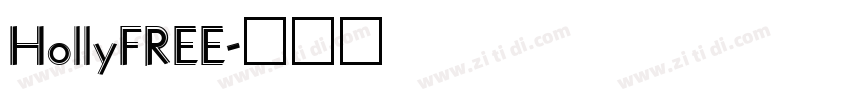 HollyFREE字体转换