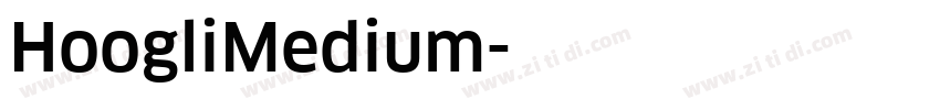 HoogliMedium字体转换