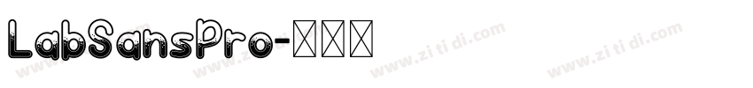 LabSansPro字体转换