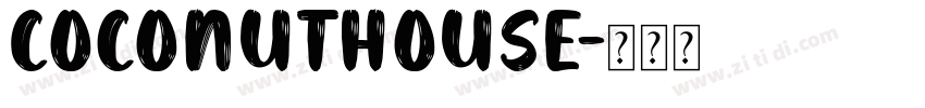 CoconutHouse字体转换