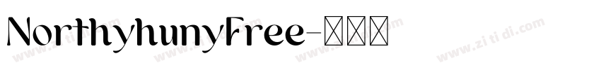 NorthyhunyFree字体转换
