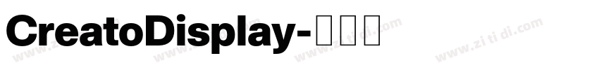 CreatoDisplay字体转换