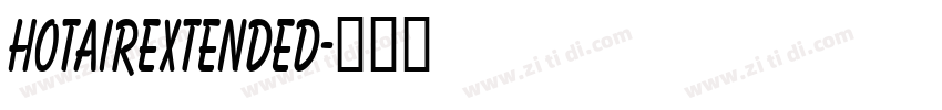 HotAirExtended字体转换