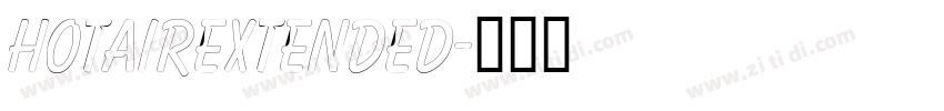HotAirExtended字体转换