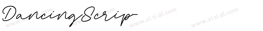 DancingScrip字体转换