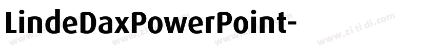 LindeDaxPowerPoint字体转换