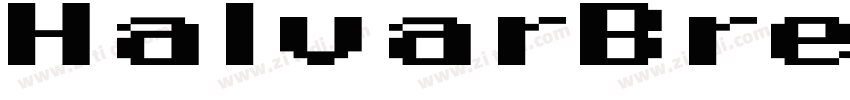 HalvarBreit字体转换