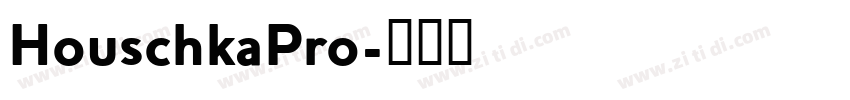 HouschkaPro字体转换