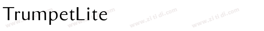 TrumpetLite字体转换