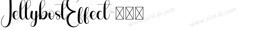 JellybostEffect字体转换