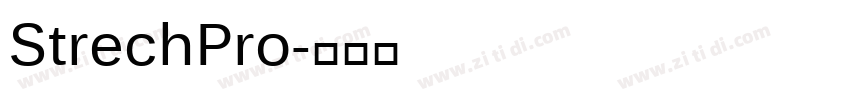 StrechPro字体转换