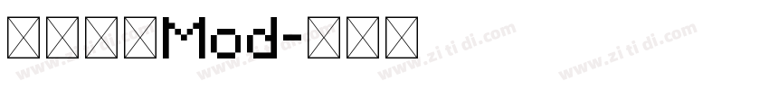 微软雅黑Mod字体转换