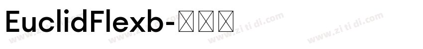 EuclidFlexb字体转换