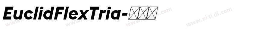 EuclidFlexTria字体转换