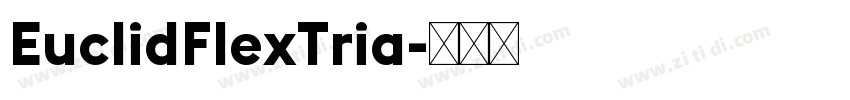 EuclidFlexTria字体转换