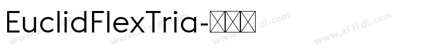 EuclidFlexTria字体转换