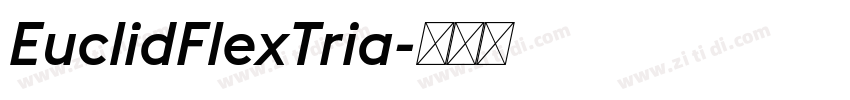 EuclidFlexTria字体转换