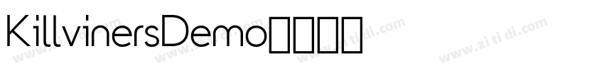 KillvinersDemo字体转换