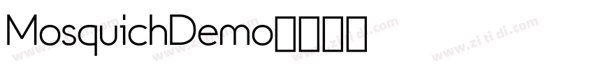 MosquichDemo字体转换