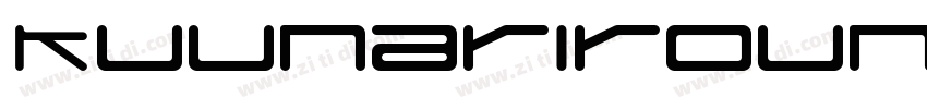 KuunariRounded字体转换