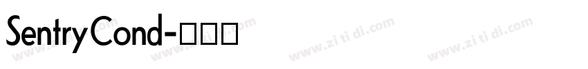 SentryCond字体转换