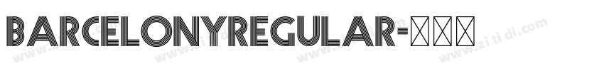 BarcelonyRegular字体转换 BarcelonyRegular字体转换