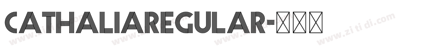 CathaliaRegular字体转换 CathaliaRegular字体转换