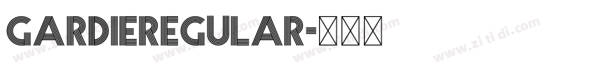 GARDIERegular字体转换 GARDIERegular字体转换
