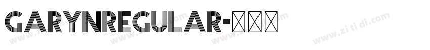 GarynRegular字体转换 GarynRegular字体转换