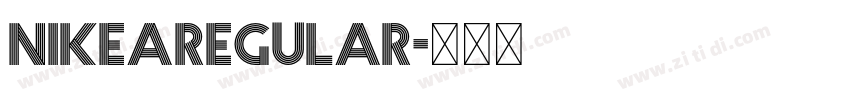 NIKEARegular字体转换