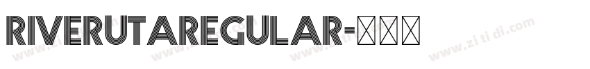 RiverutaRegular字体转换