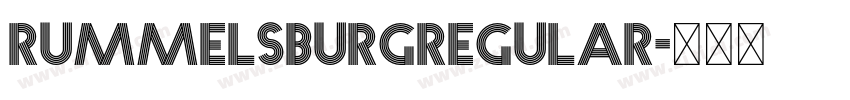 RummelsburgRegular字体转换