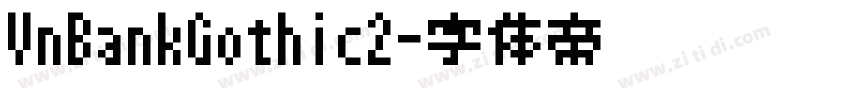 VnBankGothic2字体转换