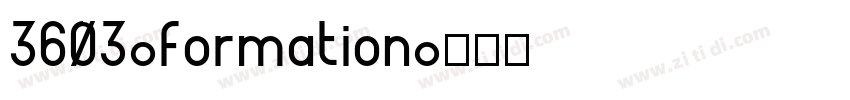 3603_formation字体转换