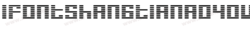 iFontshangtianaoyout字体转换