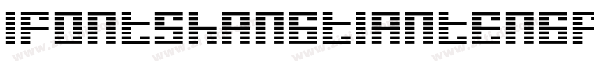 iFontshangtiantengf字体转换