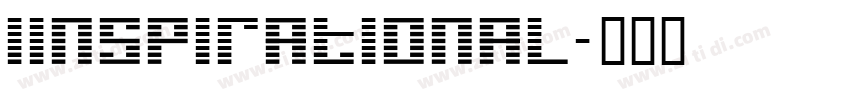 iInspirational字体转换