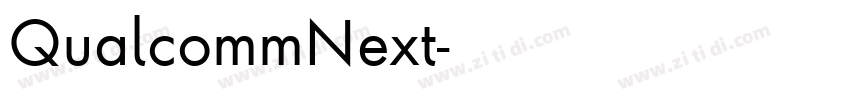 QualcommNext字体转换