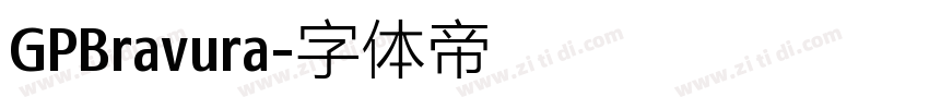 GPBravura字体转换