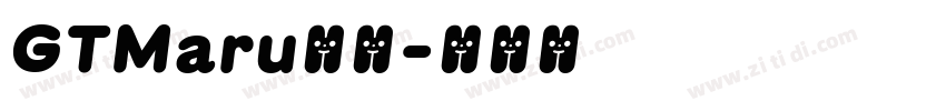 GTMaru字体字体转换