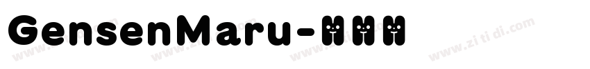 GensenMaru字体转换