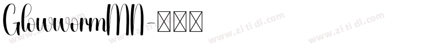 GlowwormMN字体转换