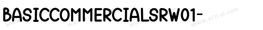 BasicCommercialSRW01字体转换