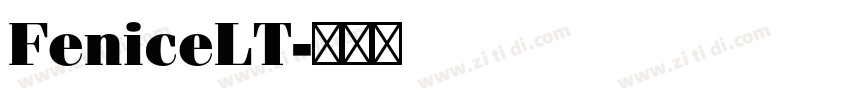 FeniceLT字体转换