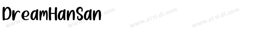 DreamHanSan字体转换
